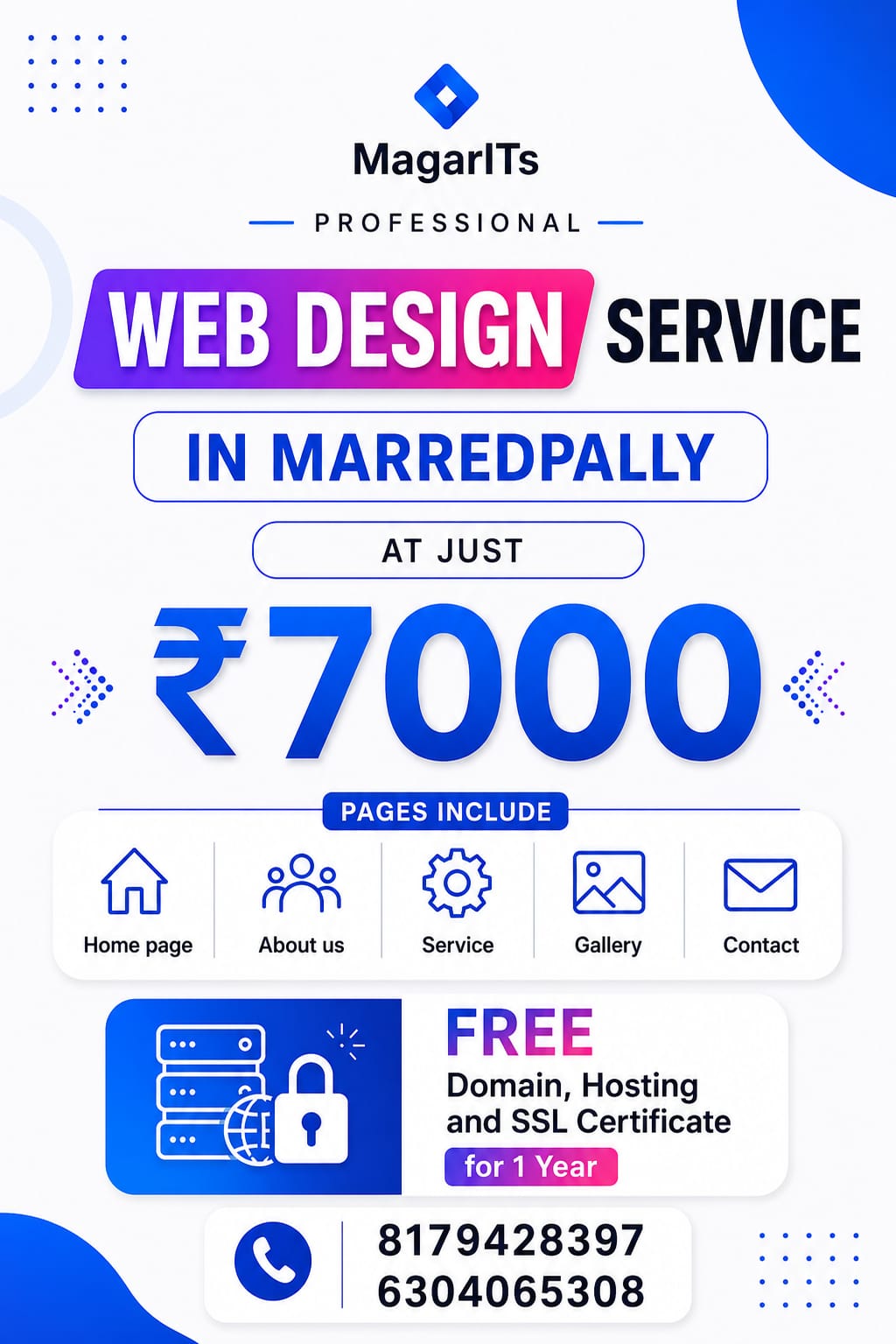 MagarITs Website Design Company Marredpally