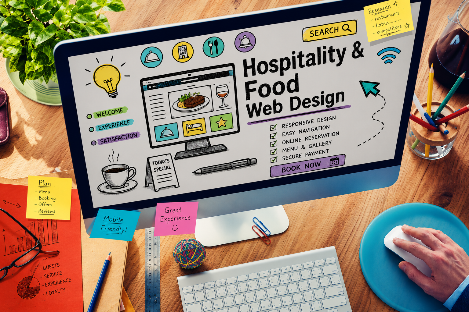 Restaurant Website Design Hyderabad