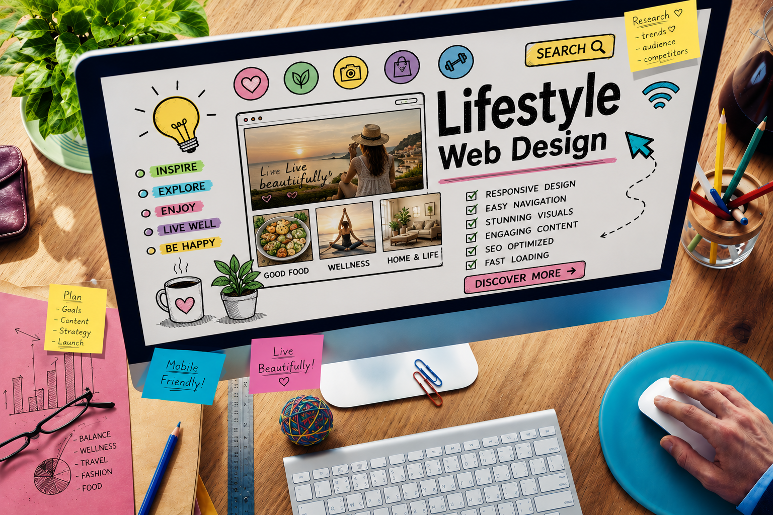 Lifestyle Website Design Hyderabad