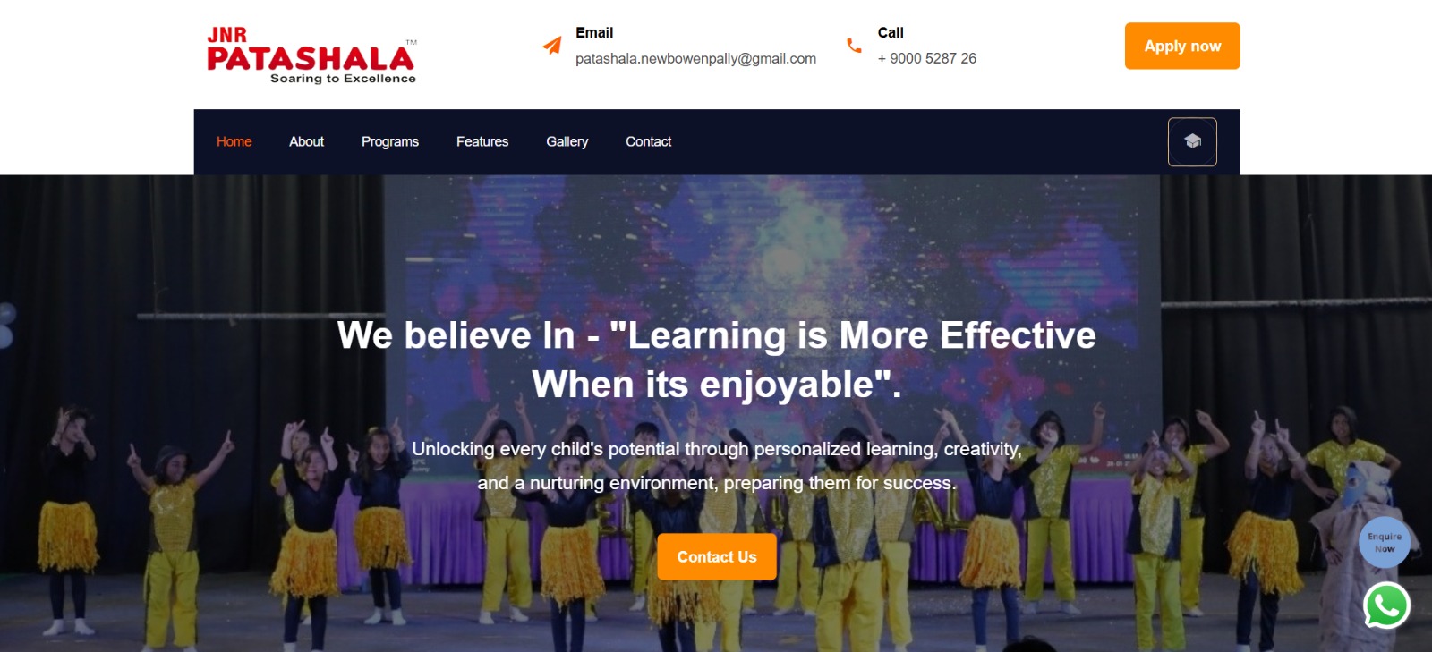 JrPatashala Website