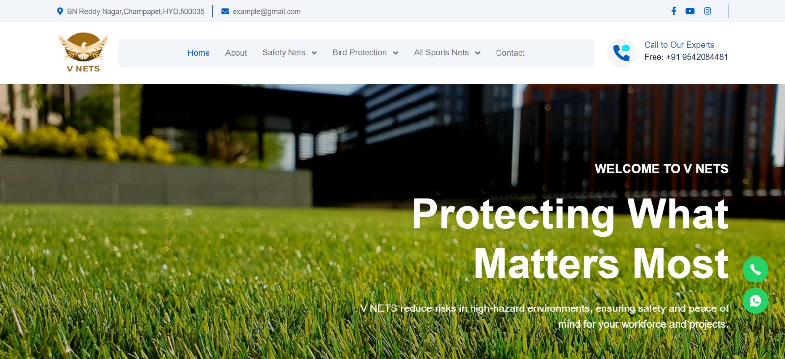 Vnets Store Website