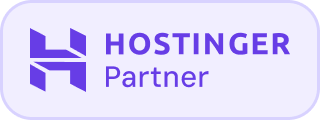 Hostinger Partner Badge