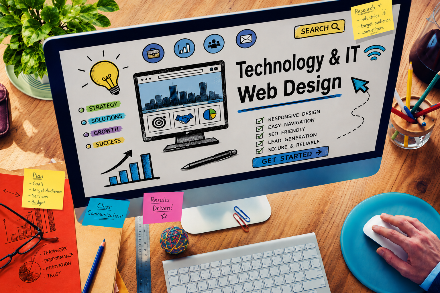 IT Company Website Design Hyderabad